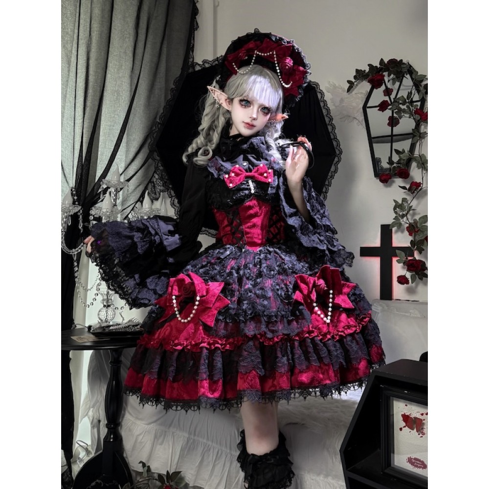 Rose Princess Gothic Lolita Dress JSK (WS230)